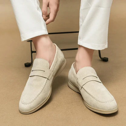 Leder Mokassin Slipper für Herren Liverpool Verno