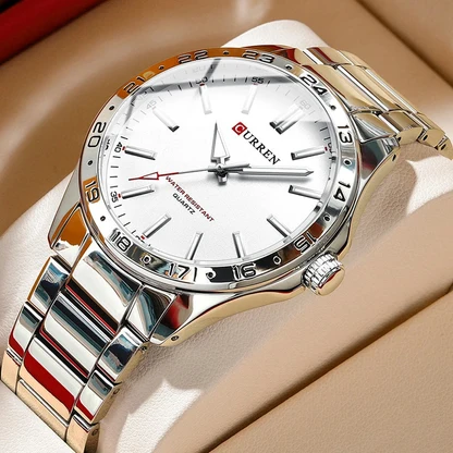 Mineral Glass Chronograph Watch