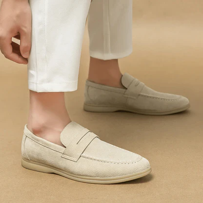 Leder Mokassin Slipper für Herren Liverpool Verno