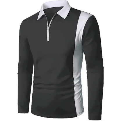 Herren Langarm-Polohemd Padrony Verno