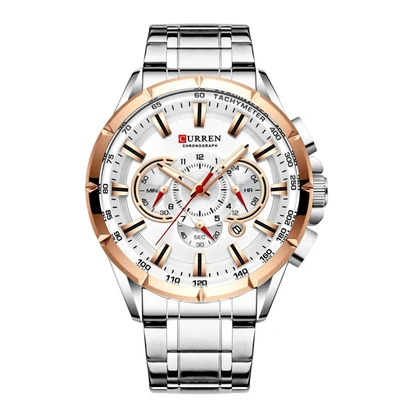 Stainless Steel Chronograph Watch