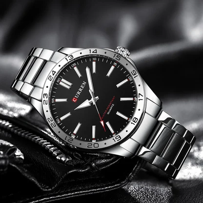 Mineral Glass Chronograph Watch